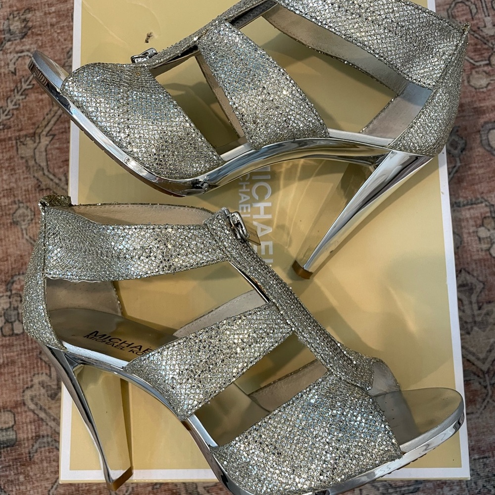 Michael Kors Berkley T Strap Heels